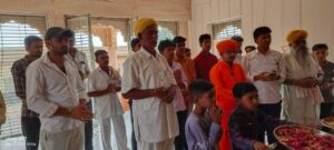 बरसी कार्यक्रम का हुआ आयोजन महंत प्रताप पुरी जी महाराज और महंत रावल पुरी जी महाराज के सानिध्य में बरसी महोत्सव